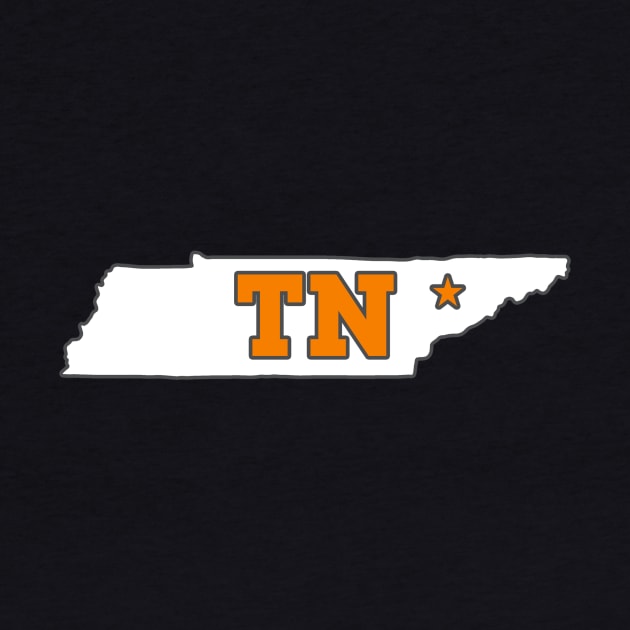 Tennessee State by BigOrangeShirtShop